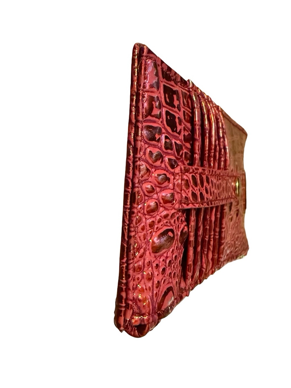 Brahmin credit card wallet in Red Dragon - Picture 3 of 6